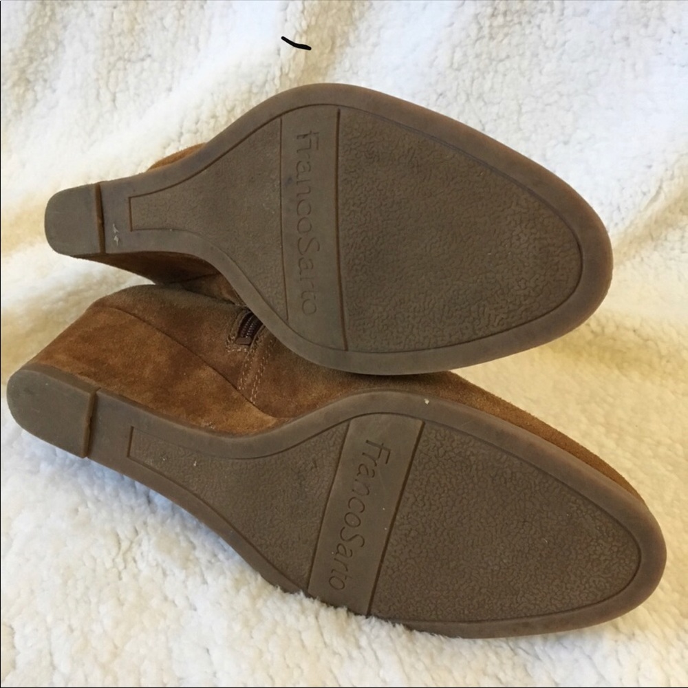 Franco Sarto Welton Wedge Bootie Size 8 - Picture 5 of 6